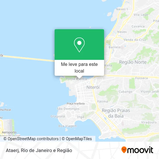 Ataerj mapa