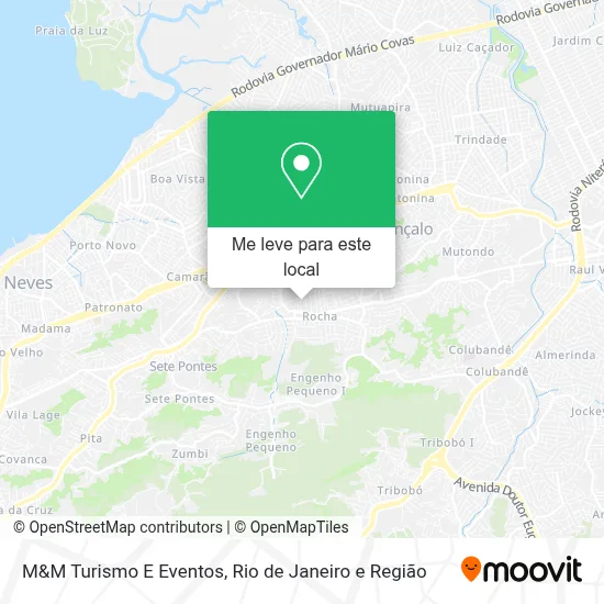 M&M Turismo E Eventos mapa