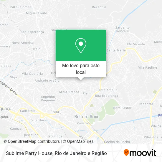 Sublime Party House mapa