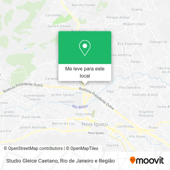 Studio Gleice Caetano mapa