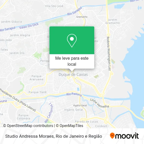 Studio Andressa Moraes mapa