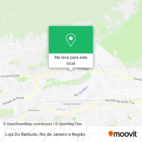 Loja Do Barbudo mapa