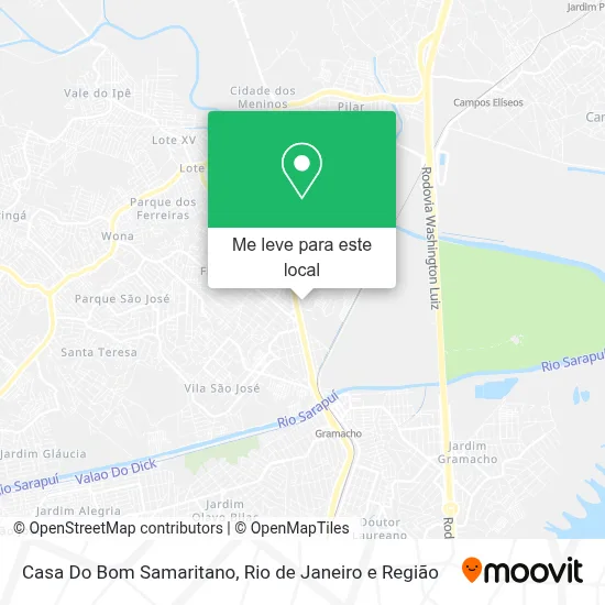 Casa Do Bom Samaritano mapa