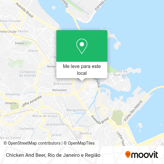 Chicken And Beer mapa