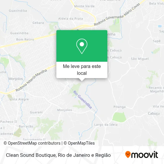 Clean Sound Boutique mapa