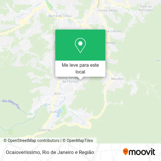 Ocaioverissimo mapa