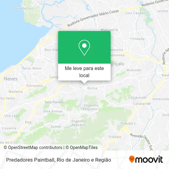 Predadores Paintball mapa