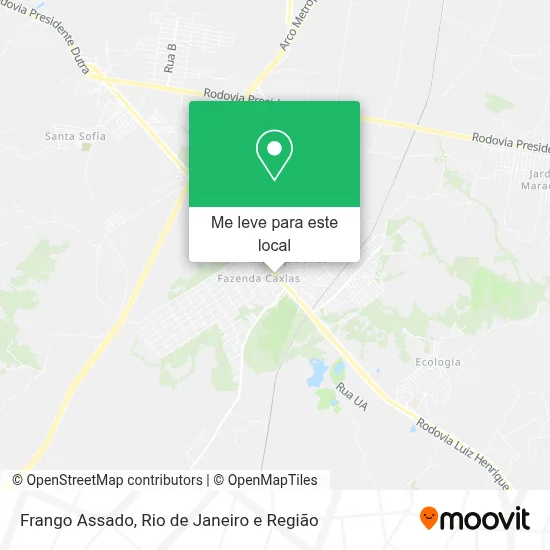 Frango Assado mapa
