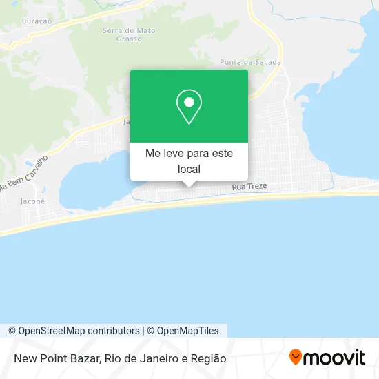 New Point Bazar mapa