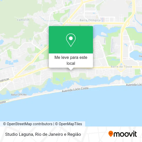 Studio Laguna mapa