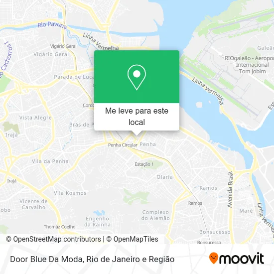Door Blue Da Moda mapa