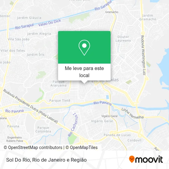 Sol Do Rio mapa
