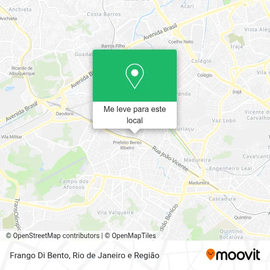 Frango Di Bento mapa