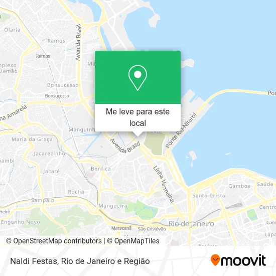Naldi Festas mapa