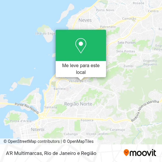 A'R Multimarcas mapa