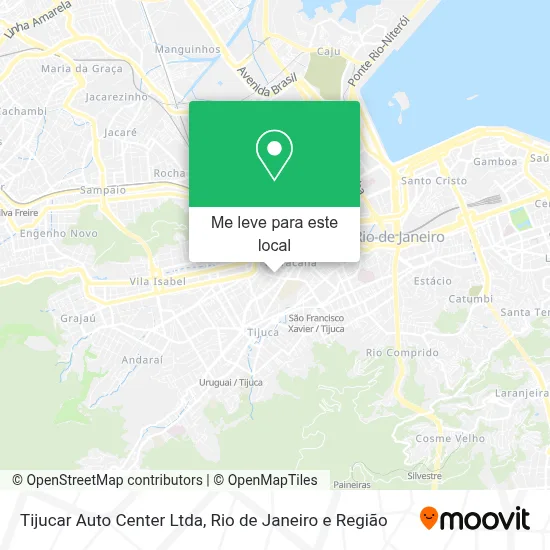 Tijucar Auto Center Ltda mapa