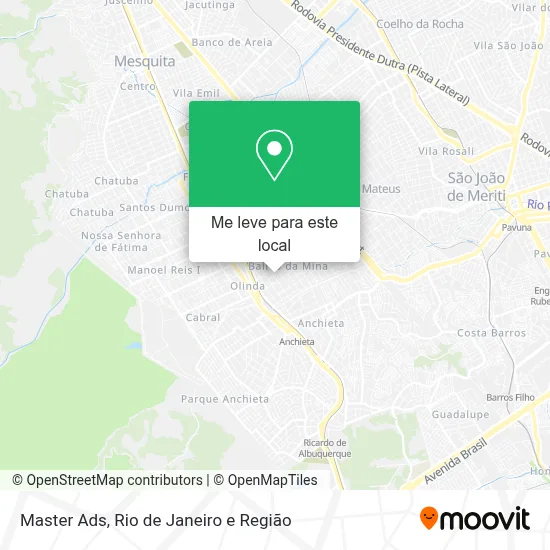 Master Ads mapa
