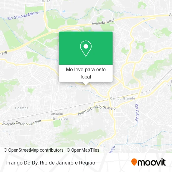 Frango Do Dy mapa