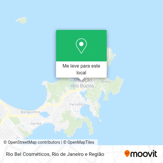 Rio Bel Cosméticos mapa