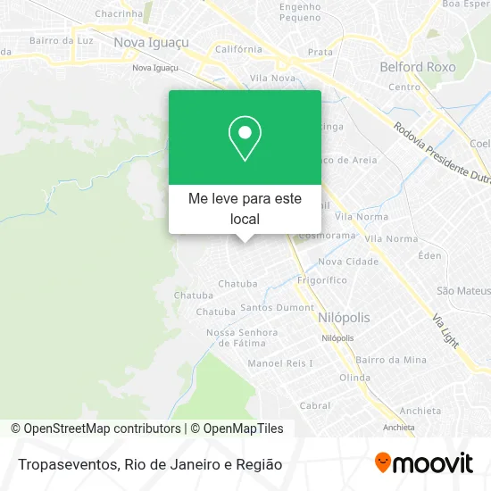 Tropaseventos mapa