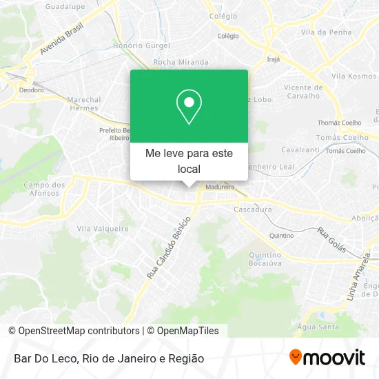 Bar Do Leco mapa