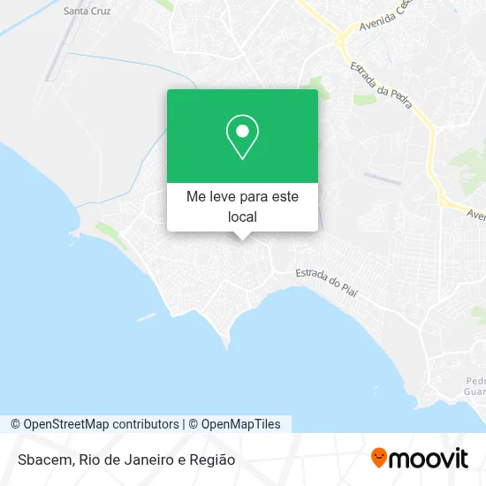 Sbacem mapa