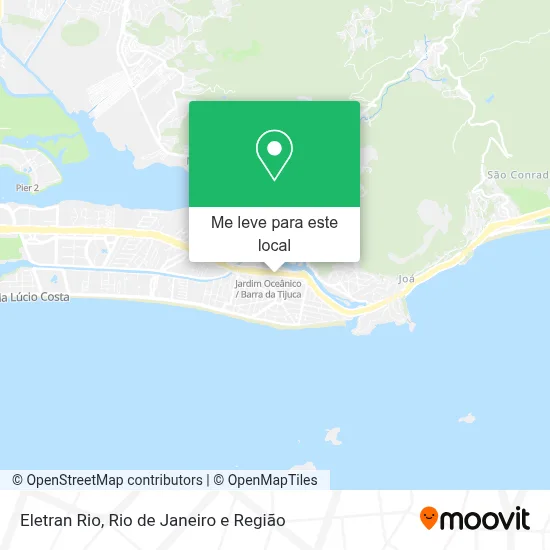 Eletran Rio mapa