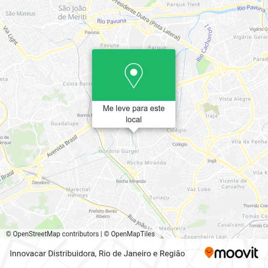 Innovacar Distribuidora mapa