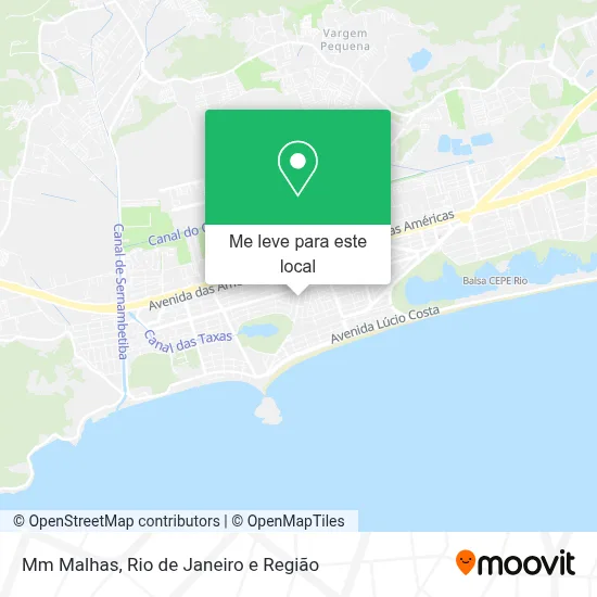 Mm Malhas mapa