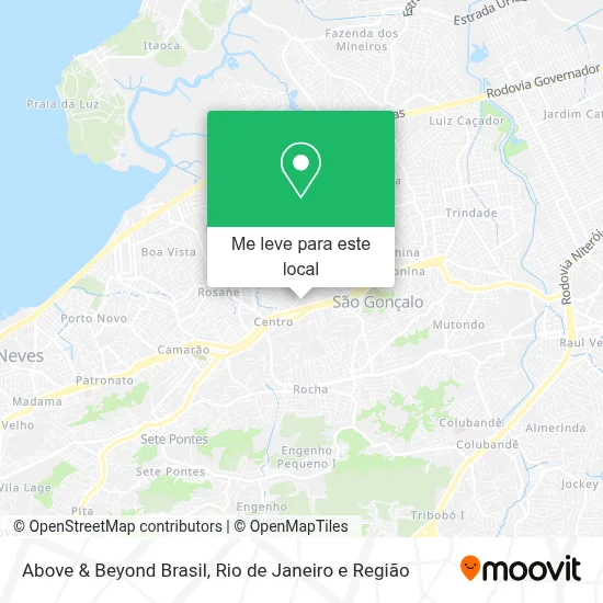 Above & Beyond Brasil mapa