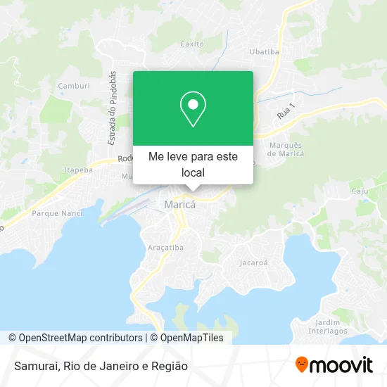 Samurai mapa