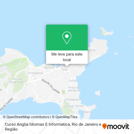 Curso Anglia Idiomas E Informatica mapa