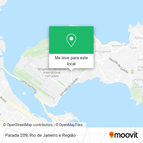 Parada 209 mapa