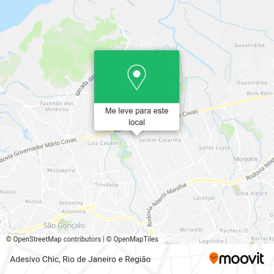 Adesivo Chic mapa