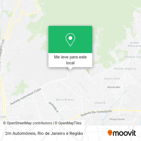 2m Automóveis mapa