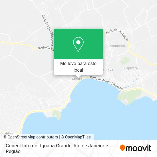 Conect Internet Iguaba Grande mapa