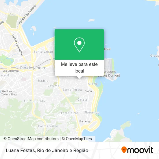 Luana Festas mapa