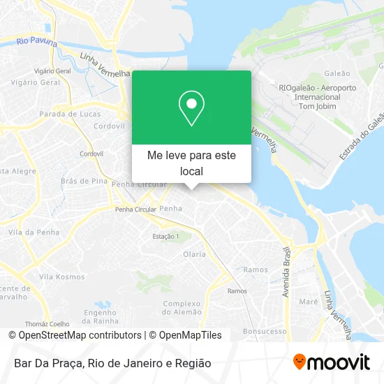 Bar Da Praça mapa