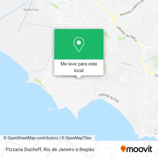 Pizzaria Ducheff mapa