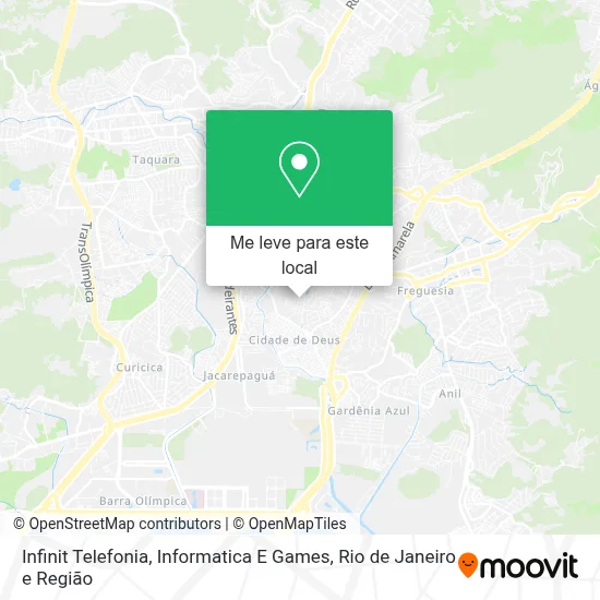 Infinit Telefonia, Informatica E Games mapa