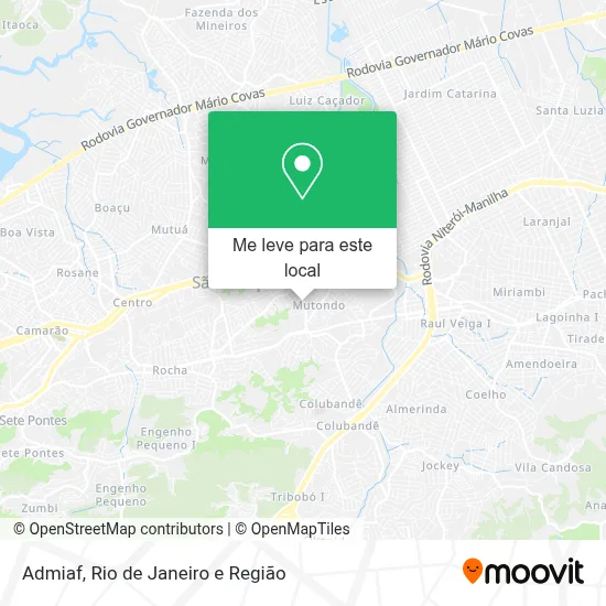 Admiaf mapa