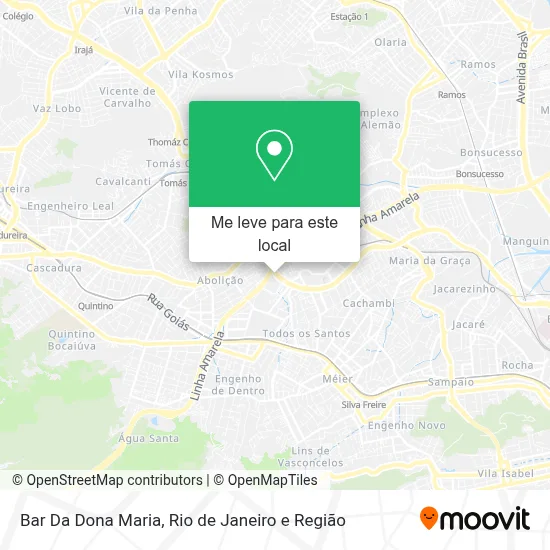 Bar Da Dona Maria mapa