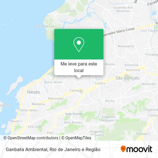 Ganbata Ambiental mapa