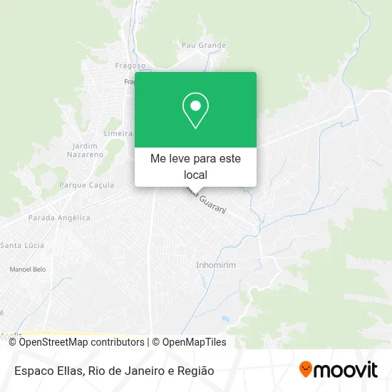Espaco Ellas mapa