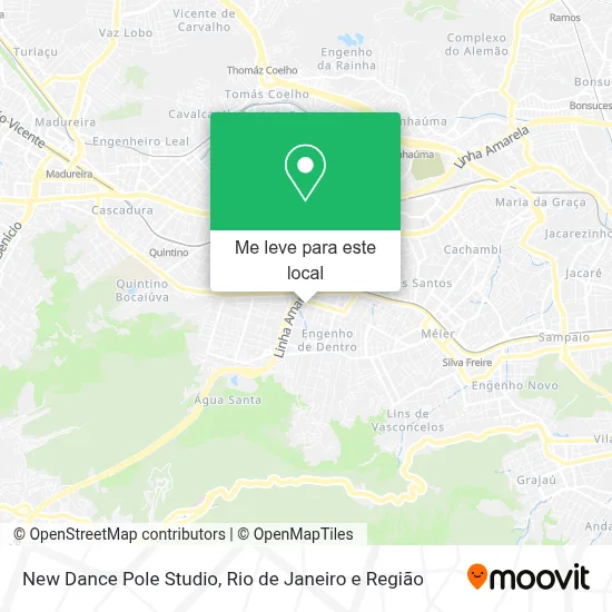New Dance Pole Studio mapa