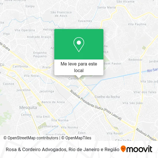 Rosa & Cordeiro Advogados mapa