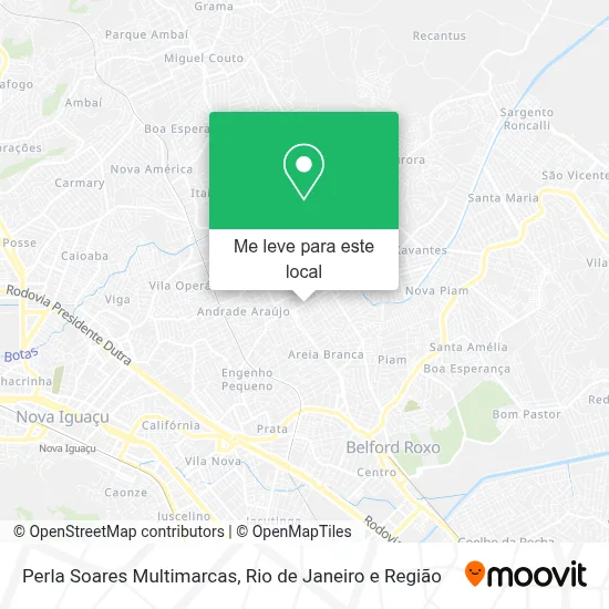Perla Soares Multimarcas mapa