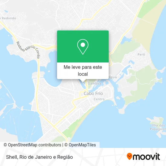Shell mapa