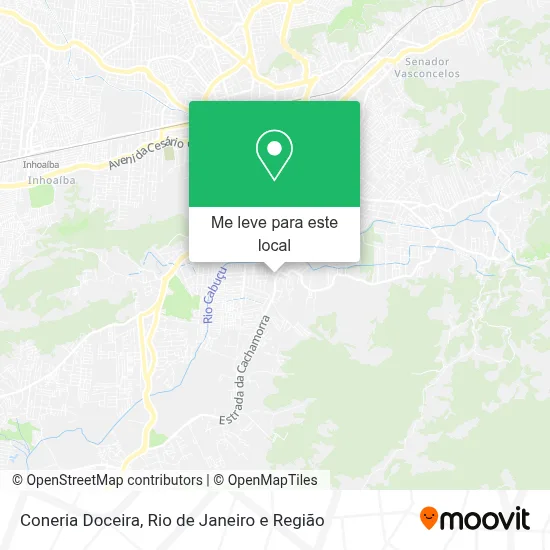 Coneria Doceira mapa