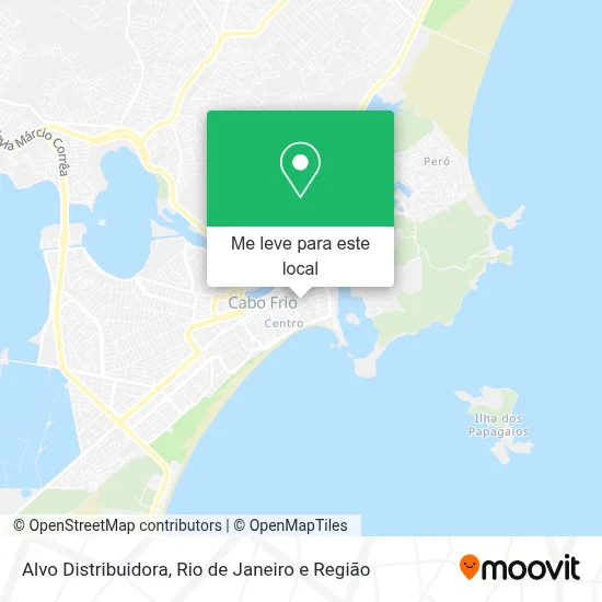 Alvo Distribuidora mapa